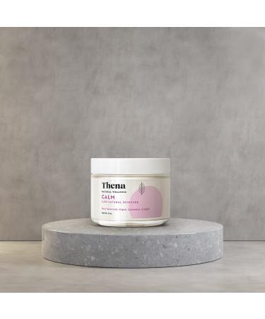 THENA CALM Face Moisturizer - Organic & Natural Ultra Hydrating Cream with Hyaluronic Acid & Lavender | Anti-Aging Facial Moisturizer for Dry Skin | Plant-Based Skincare for Men & Women - Buy Online on GoSupps.com