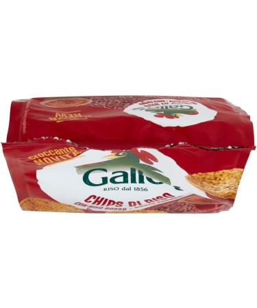  Italian Gourmet E.R. Set of 6 Riso Gallo with Red Rice Crisps Snack with Red Rice and Full Pepper Taste 40 g Bag + Gourmet Italian Tomato Pulp Box 400 g - Buy Online on GoSupps.com
