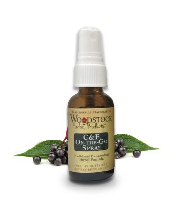Woodstock Herbal Products C&F On The Go Spray 1 FZ
