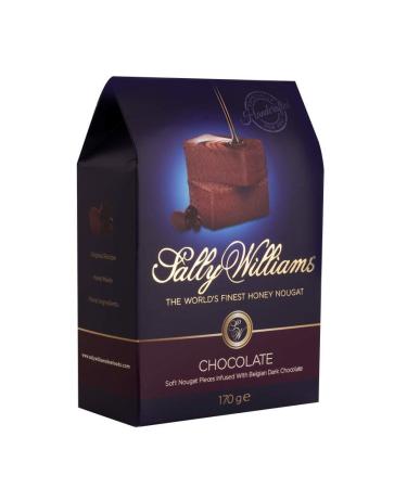 Sally Williams Coffret cadeau au chocolat infusé au nougat 2 x 170 g