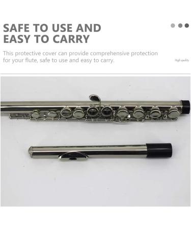 5 Set C Flute Protector Covers | Flute Accessories & Repair Tools | Brass Fittings & Plastic Hole Plugs for Flute Protection - Buy Online on GoSupps.com