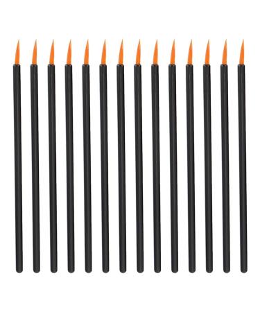 Beaupretty 100pcs Disposable Eyeliner Brush Makeup Eyeliner Facial Tools Applicator Woman Fiber