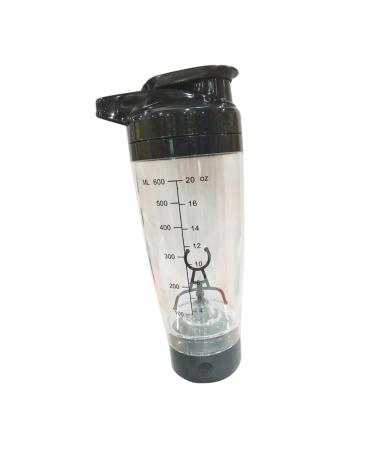 Garneck Shaker lectrique Portable 600 Ml Noir Mixeur Bouteille Shaker Tornade Sans Batterie Pour M lange Prot ines Fitness Voyage
