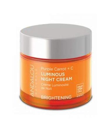Andalou Naturals Night Cream Prpl Crrt+C 1.7 Oz