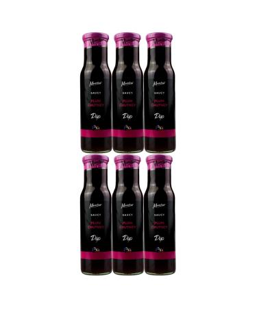 Mumtaz Saucy PLUM Chutney Dip 250g Pack of 6 Ideal For Dipping Dressing & Spreading. - Buy Online on GoSupps.com