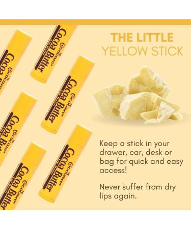 Cococare Cocoa Butter Lip Balm 0.15 oz (Pack of 8) - Buy Online on GoSupps.com