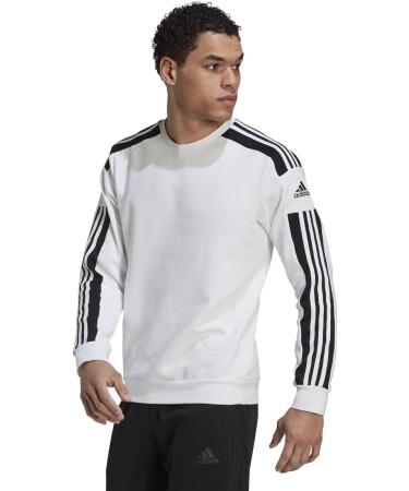 Buy adidas Mens Sq21 Sw Top Sweatshirt L White - Stylish & Comfortable Athletic Wear for Men - International Shipping Available - Buy Online on GoSupps.com