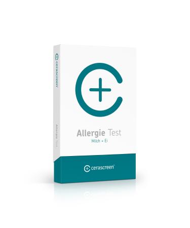 Milk and an allergy test by Cerascreen- Determination of an allergy to food milk and egg comfortably from home |Professional laboratory analysis |Detailed result report