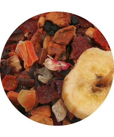  Lerbs & Hagedorn Lerbs & Hagedorn Cherry Banana Fruit Tea | 1kg (approx. 50 litres) Apple Pieces Rosehip Peels Corinths Elderberry Berries Carrot Pieces - Buy Online on GoSupps.com