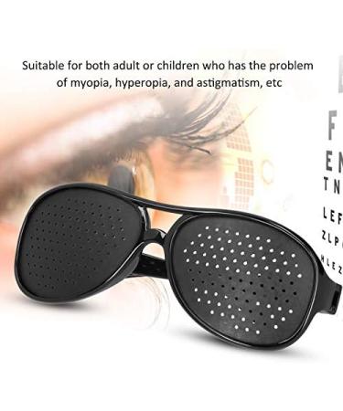 Keenso Pinhole Glasses for Myopia - Vision Correction & Anti-Fatigue PC Glasses | One Size Fits All - Shop Internationally! - Buy Online on GoSupps.com