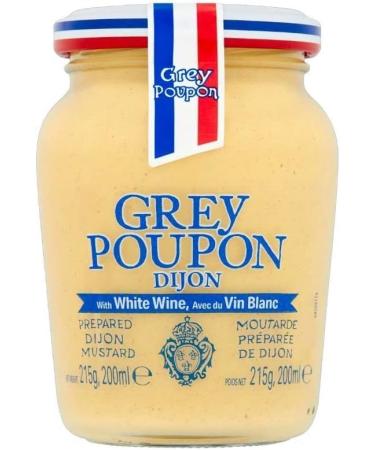Mustard Bundle which Contains Grey Poupon Dijon Mustard 215g - Pack of 2 with Grocery List Card - Buy Online on GoSupps.com