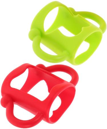 Abaodam 8 Pcs Silicone Bottle Handle Bottle Grip Silicone Bottle Grip Nursing Bottle Handle Newborn Bottle Grip Bottle Handles Child Multifunction Milk 13.00X7.00X6.50CMx4pcs Assorted Colorx4pcs - Buy Online on GoSupps.com