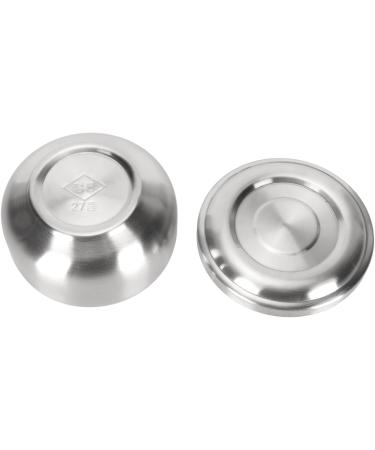Huairdum Stainless Steel Facial & Beard Mask Bowl | Stylish Durable & Easy to Clean | Perfect for Home Use - Buy Online on GoSupps.com