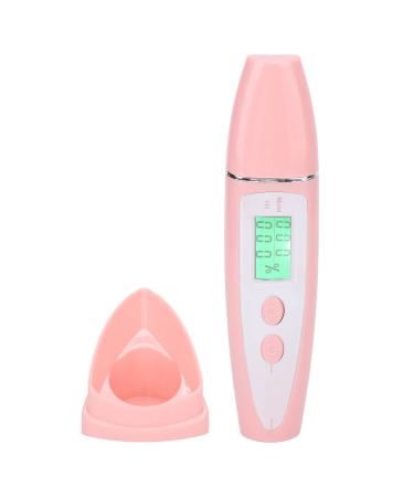 LCD Digital Skin Analyzer Digital Skin Detector Pen High Sensitive Skin Facial Skin Tester Analyzer USB Digital Measuring Device for Home Traveling Beauty Salon for Skin Care Pink