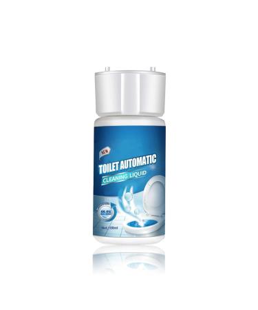 Kpfdyt Toilet Cleaning Solution Toilet Toilet Descaling And Cleaning Stains And Odor Removal Cleaning Solution 100ml Bathroom/WC Descaler Cleans Toilet Bowl (Sky Blue One Size) Sky Blue One Size