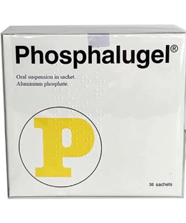 Phosphalugel 20 Sachets - Fast-Acting Relief for Acid Reflux and Heartburn - Buy Online on GoSupps.com