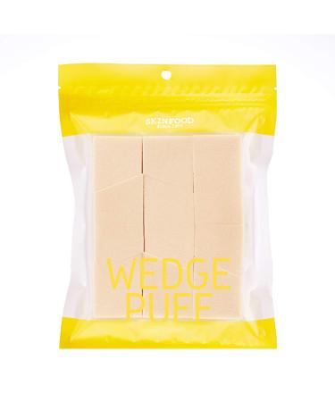 SKINFOOD Wedge Puff Sponges Jumbo Size 12pcs - Blender Beauty Foundation Wedges Blending Sponge - Makeup Wedges - Multi Purpose Cosmetic Applicator Makeup Sponge Blender for Makeup & Concealer - Buy Online on GoSupps.com