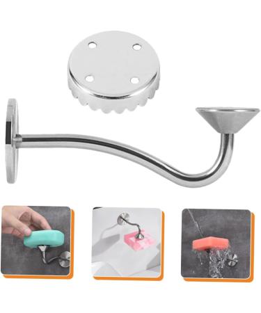 Ciieeo 2pcs Stainless Steel Soap Holder Soap Float Holder Wall Soap Holder Sink Sponge Holder Holder Kitchen Bar Soap Holder Earrings Holder Shampoo Bar Soap Dish - Buy Online on GoSupps.com