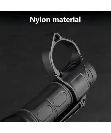 Flashlight Adapter Ring for 1 Inch Inner Diameter Lights Nylon Lightweight Flashlight Ring Portable Flashlight Adapter Ring Compatible for Light HLHL/HLHL-XX Black - Buy Online on GoSupps.com