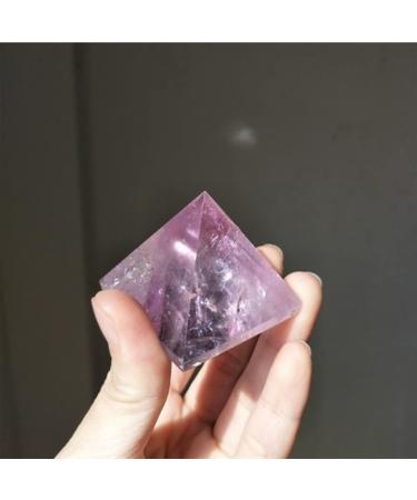 Natural Crystal Rough 40mm Natural Amethyst Purple Quartz Crystal Pyramid Beautiful Natural Crystal Stone QINTINYIN - Buy Online on GoSupps.com