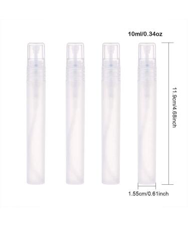 10ml Refillable Plastic Mini Spray Bottles - Empty Perfume Bottles (10 Pack) | Travel & Fine Spray Solutions - Buy Online on GoSupps.com