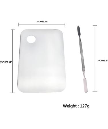 Premium Acrylic Make-Up Palette Set - Transparent Color Mixing for Gel Watercolor Oil Painting & Nail Art Tools - Buy Online on GoSupps.com