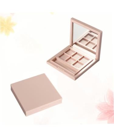 HAPINARY 2pcs Empty Eyeshadow Dish Cosmetics Palette Pans Travel Containers for Toiletries Highlighters 1 count (Pack of 1) Pink - Buy Online on GoSupps.com