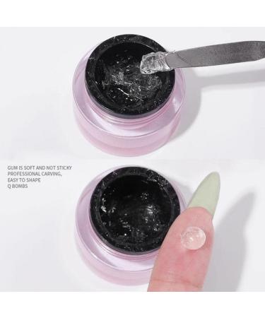 Nail Top Gel Colorful Fast Dry Easy-Cleaning PVC Gypsum Gel for Beauty Long Lasting Gel Polish Manicure UV Gel Lacquer - (Color: White) - Buy Online on GoSupps.com