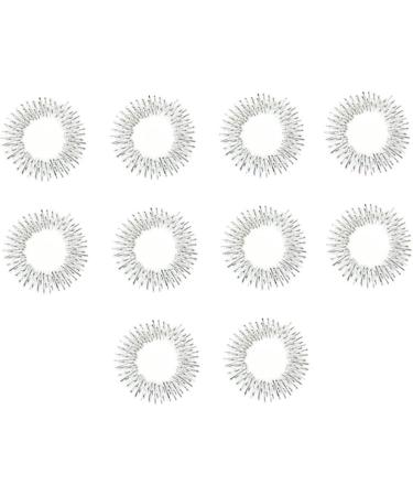 Finger Massage Rings - Sensory Hand Acupressure Golden Plastic Ring for Relaxation & Relief - Buy Online on GoSupps.com