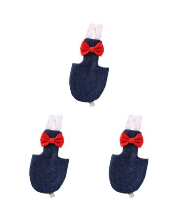 PopetPop 3 pieces of diaper pet clothing diaper xs budgie canaria bird parrot for dark aras blue-xs tie clothing nymphensittich flying liner flight mini sittich xsx3pcs dark bluex3st