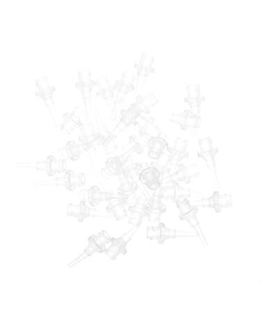 FOYTOKI 100pcs Ear Washer Disposable Tips Set Ear Wax Cleaning Tool for Effective Compatible Systems for Home and Travel Use