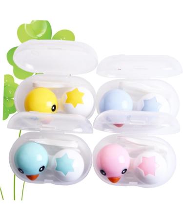 Buy SOLUSTRE 12 PCS Contact Lens Cases - Durable Duck Design Lens Holders for Travel & Storage | International Shipping Available - Buy Online on GoSupps.com
