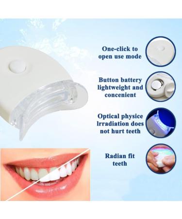 Soniker Teeth Whitening Kit with Blue LED Light - 9x3ml Gel + 3 Mouth Trays for Tooth Whitening - Buy Online on GoSupps.com