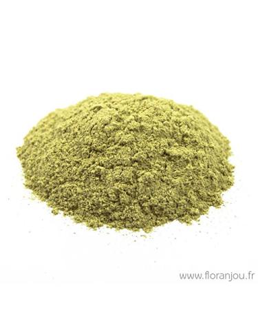 Floranjou - Olivier feuille poudre - 1 kg - Nom botanique : Olea europaea Sac kraft 1 kg