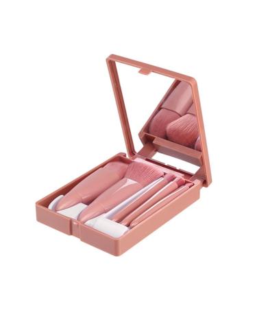 Dewedrt Portable Makeup Brush Set for Cosmetics Foundation Blush Powder Eyeshadow Blending Makeup Brush Beauty Tool