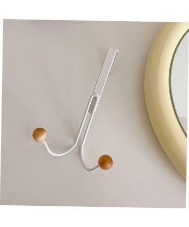 Alipis 2pcs Creative Wooden Goal Hook Coat Hangers Hooks Clothes Rack Over The Door Hook Nail Hat Hook - Buy Online on GoSupps.com