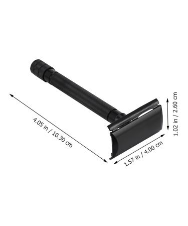 Didiseaon Manual Double-Sided Razor for Men - Stainless Steel Bald Shaver & Electric Trimmer with Aluminum Alloy Handle - Buy Online on GoSupps.com