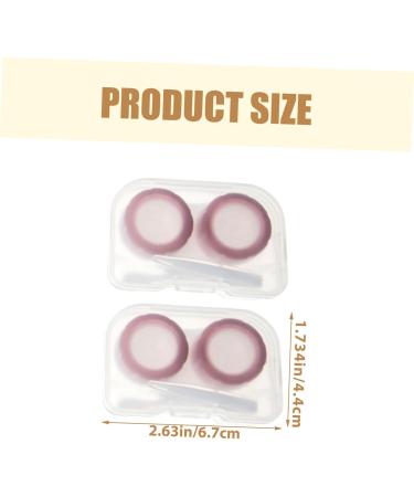 Shop Healeved 40 STK Contact Lens Container - Portable Inserting & Removing Tools for Colored Contacts | Eye Lens Accessories for Men & Women - Buy Online on GoSupps.com
