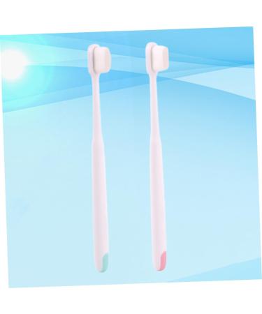 Seaesfoufu 2ST Toothbrush Set - Soft & Hard Bristles for Effective Oral Care | Ideal for Post-Birth & Gentle Cleaning - Buy Online on GoSupps.com