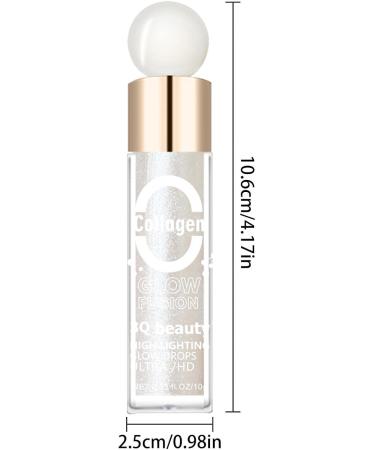 Liquid Eye Shadow - Shimmer Makeup and Eyeshadow | Highlight Eye Makeup and Glow Liquid Eyeshadow Long-Lasting for Woman Girl 1# - Buy Online on GoSupps.com