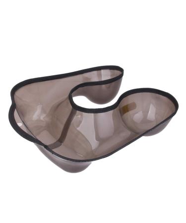 Fltaheroo Salon Hairdressing Neck Bowl Perm Container Neck Shaped Shoulder Hair Tray Clothes Protector