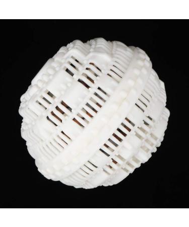 Eco Friendly Laundry Ball Particle White Ceramic Cleanse Boost Wash Pom Ball Pot Washer Magnificent Choice (White) - Buy Online on GoSupps.com