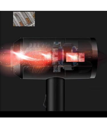 2000W Professional Hair Dryer Salon Hairdryer Travel Hair Dryer 2 Speed/3 Heat Settings Constant Temperature Reduce Frizz and Static Suitable DC Motor Concentrator for Salon and Home Use Small - Buy Online on GoSupps.com