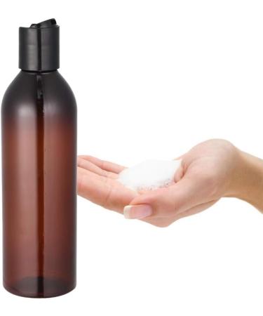 Minkissy 6pcs 250ml Portable Travel Bottles Plastic Refillable Bottles Plastic Squeeze Bottle with Disc Cap for Shampoo Lotion (Mixed Colors Bottle) Assorted Color - Buy Online on GoSupps.com