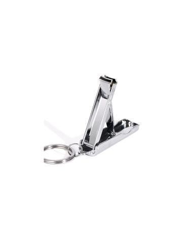 SVAASA Nail Clippers Stainless Steel Nail Clipper Foldable Hand Toenail Nails Cutter Trimmer Keychain