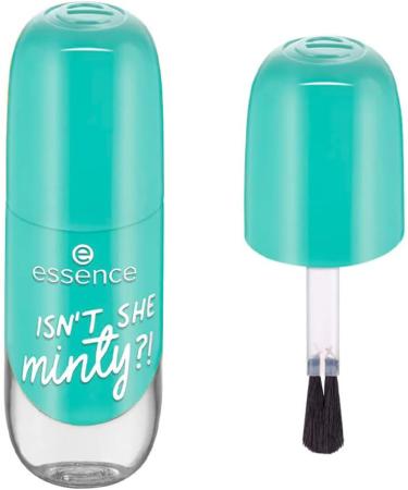 Essence Gel Nail Colour Gel Polish No. 40 ISN'T SHE minty Green Express Result Long-Lasting Colour-Intense Gely Shiny No Acetone Vegan Microplastic Particles Free (8 ml) - Buy Online on GoSupps.com