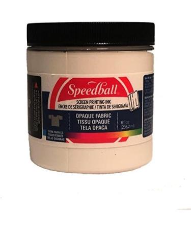 Speedball Opaque Iridescent Fabric Screen Printing Ink 8oz - Pearly White - Buy Online on GoSupps.com