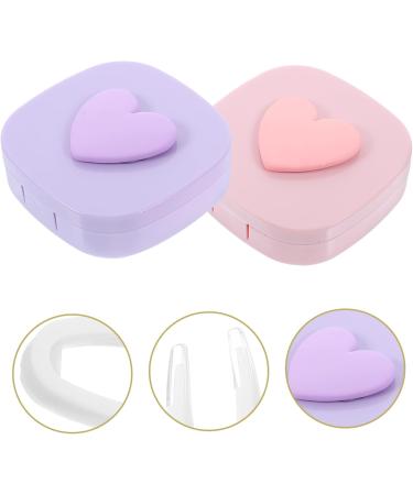 Shop Gatuida Contact Lens Travel Case | Practical Organizer & Compact Container for Easy Travel - 7.00x6.80x2.50cm - Buy Online on GoSupps.com