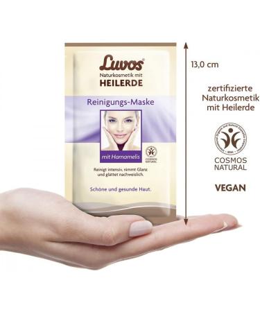 LUVOS Healing Clay Cleansing Mask - Natural Cosmetics 2X7.5 ml | Buy Online & Ship Internationally - Buy Online on GoSupps.com