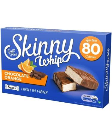 Skiny Whip Orange 5 Pack - This Low Calorie But High In Quality Coffee Flavoured Bar Will Give You The Boost You Need During The Day - Pack of 10 - Buy Online on GoSupps.com